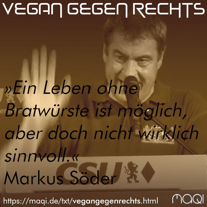 Vegan gegen Rechts - Söder Vegan gegen Rechts - Söder